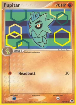 Pupitar (EX Dragon Frontiers #58/101)