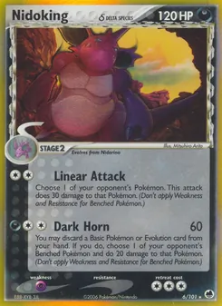 Nidoking δ (EX Dragon Frontiers #6/101)