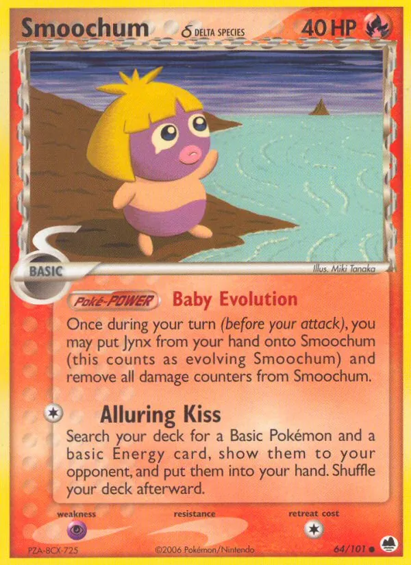 Smoochum δ (EX Dragon Frontiers #64/101)