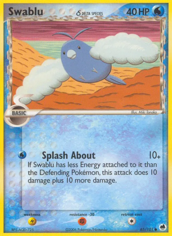 Swablu δ (EX Dragon Frontiers #65/101)