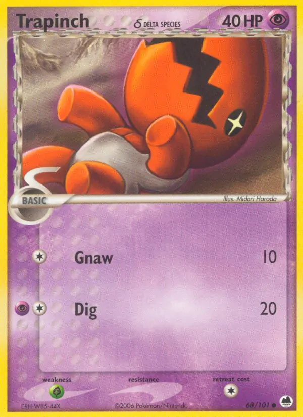 Trapinch δ (EX Dragon Frontiers #68/101)