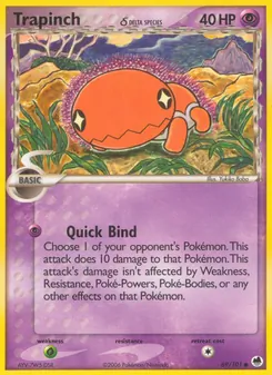 Trapinch δ (EX Dragon Frontiers #69/101)