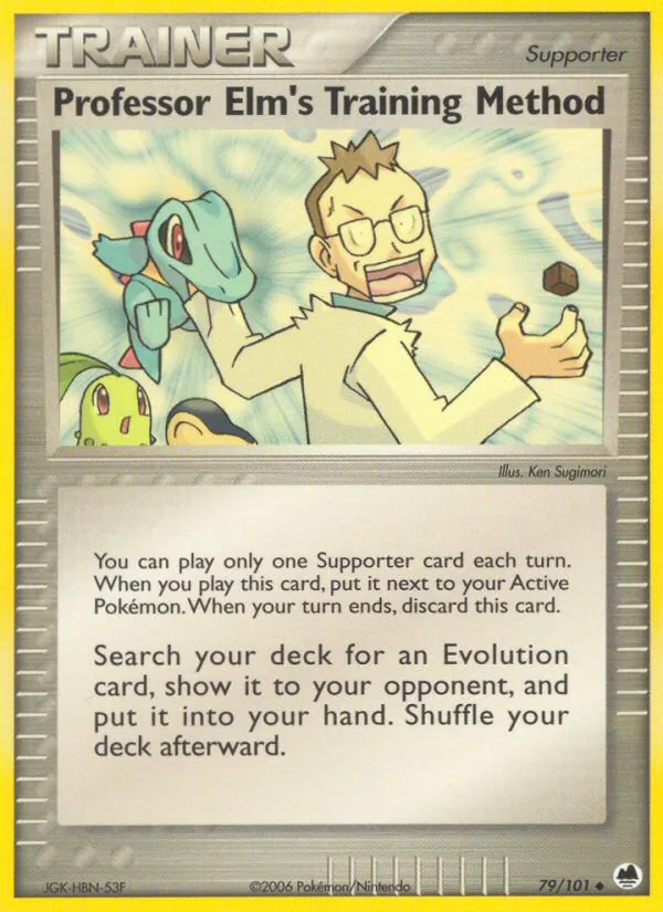 Professor Elm's Training Method (EX Dragon Frontiers #79/101)
