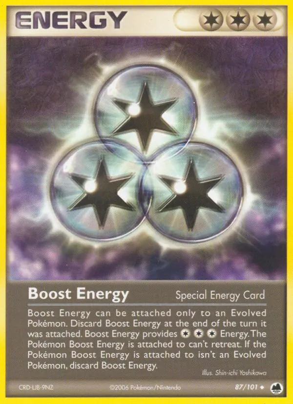 Boost Energy (EX Dragon Frontiers #87/101)