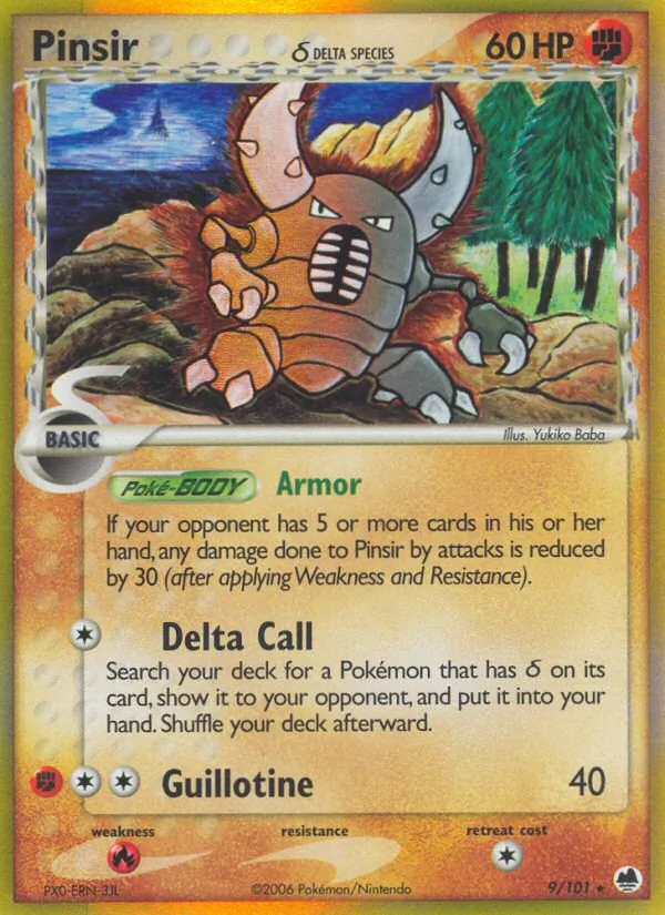 Pinsir δ (EX Dragon Frontiers #9/101)