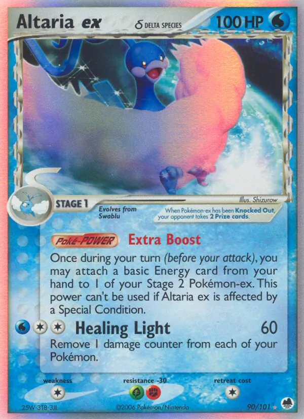 Altaria-ex δ (EX Dragon Frontiers #90/101)