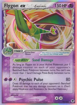 Flygon ex δ (EX Dragon Frontiers #92/101)
