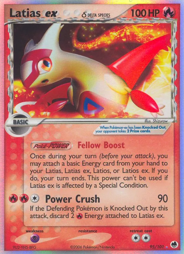 Latias-ex δ (EX Dragon Frontiers #95/101)
