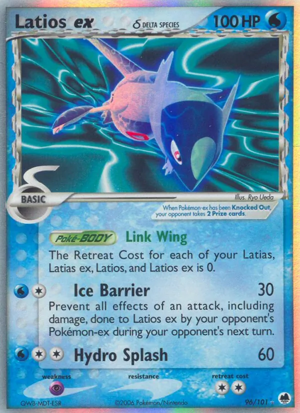 Latios-ex δ (EX Dragon Frontiers #96/101)