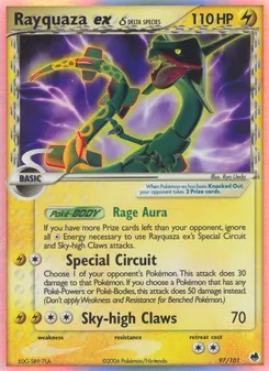 Rayquaza ex δ (EX Dragon Frontiers #97/101)