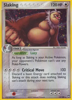 Slaking (EX Power Keepers #13/108)