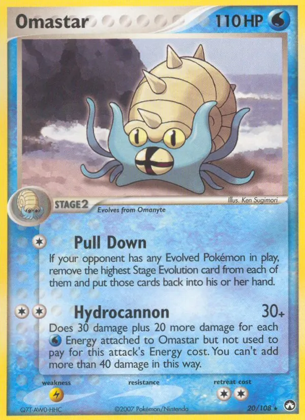 Omastar (EX Power Keepers #20/108)