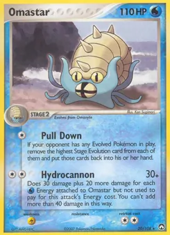Omastar (EX Power Keepers #20/108)