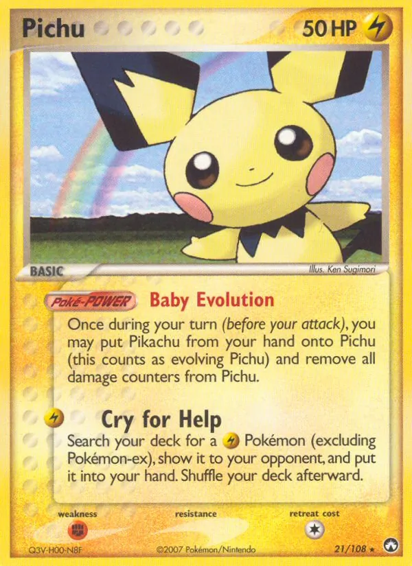Pichu (EX Power Keepers #21/108)