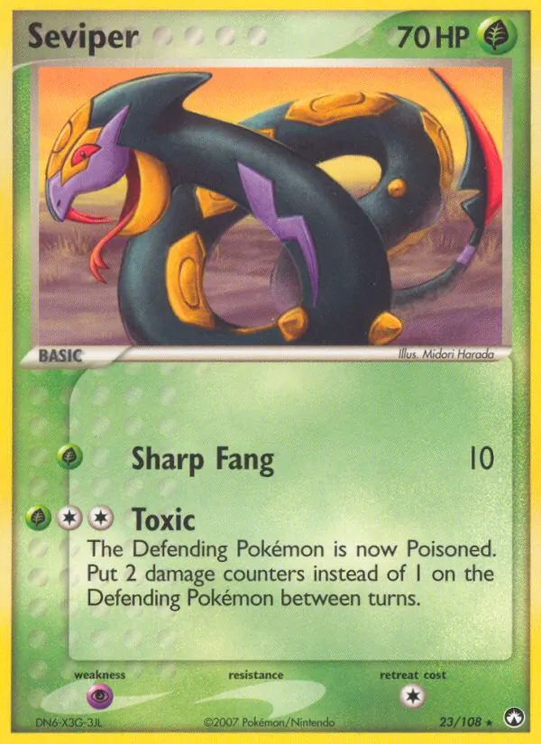 Seviper (EX Power Keepers #23/108)