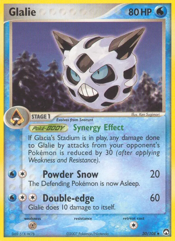 Glalie (EX Power Keepers #30/108)