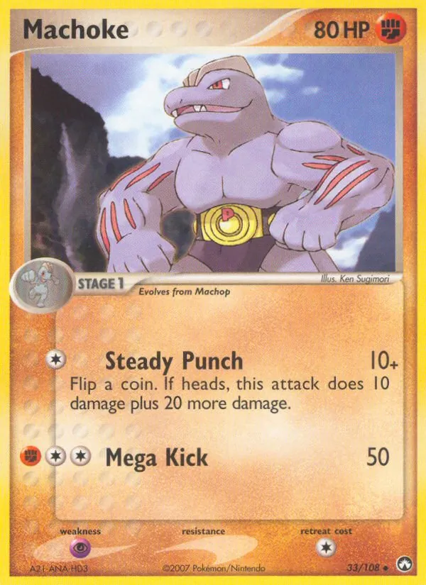 Machoke (EX Power Keepers #33/108)