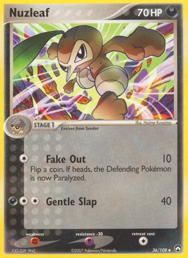 Nuzleaf (EX Power Keepers #36/108)