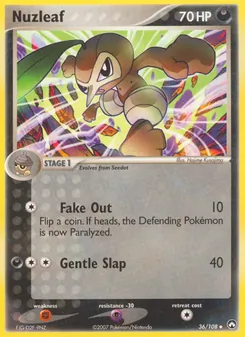 Nuzleaf (EX Power Keepers #36/108)