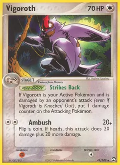 Vigoroth (EX Power Keepers #41/108)