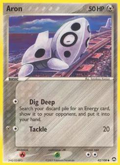 Aron (EX Power Keepers #42/108)