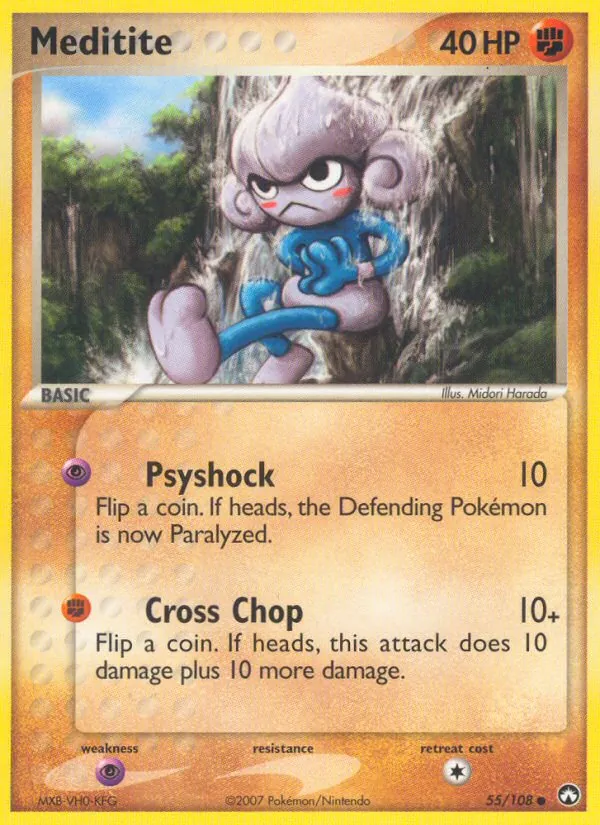 Meditite (EX Power Keepers #55/108)