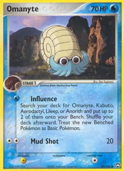Omanyte (EX Power Keepers #56/108)