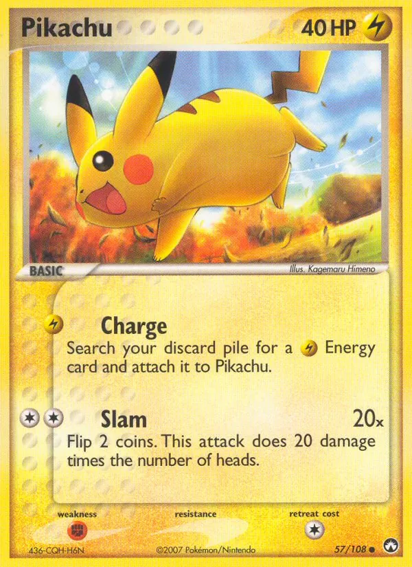 Pikachu (EX Power Keepers #57/108)