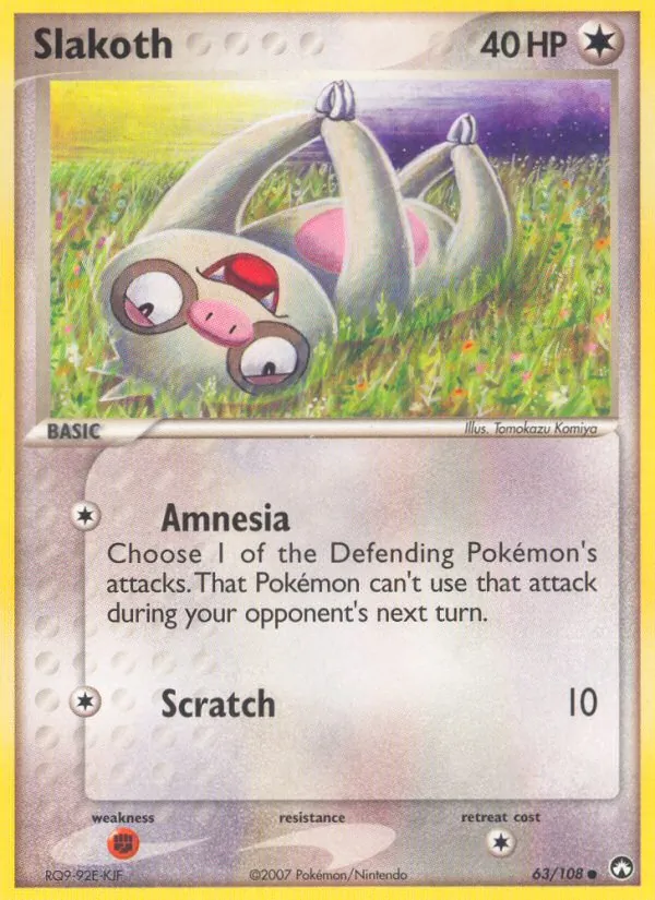 Slakoth (EX Power Keepers #63/108)