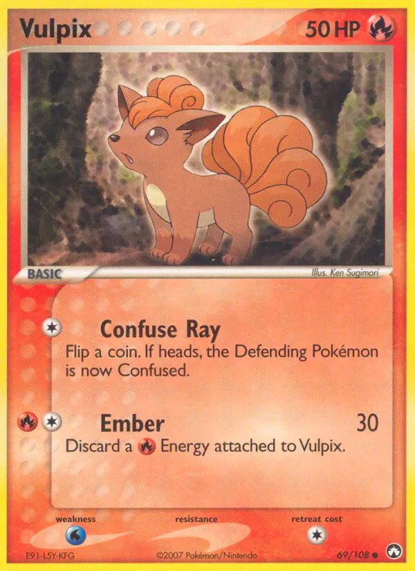 Vulpix (EX Power Keepers #69/108)