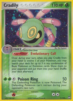 Cradily (EX Power Keepers #7/108)