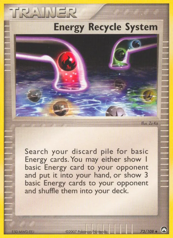 Energy Recycle System (EX Power Keepers #73/108)