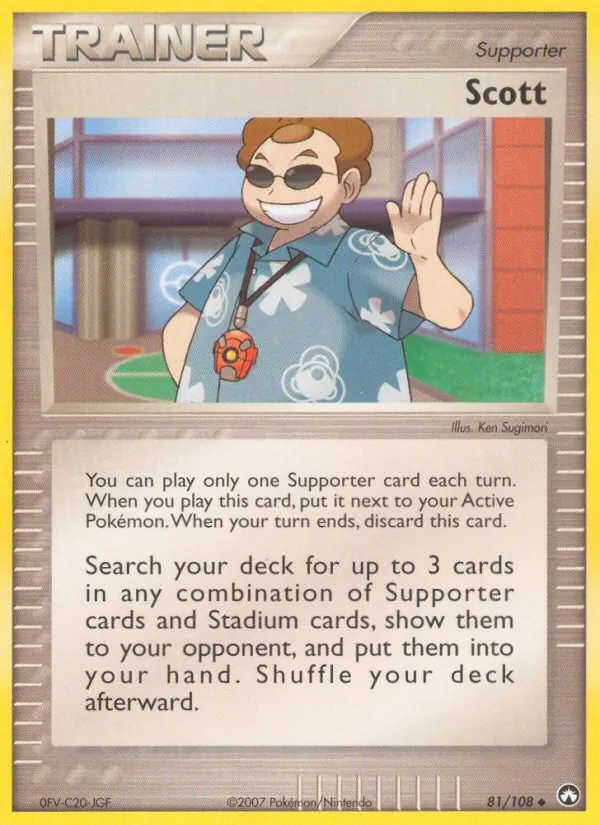 Scott (EX Power Keepers #81/108)