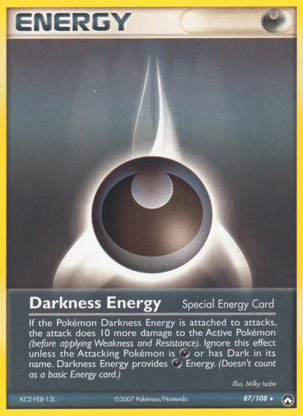 Darkness Energy (EX Power Keepers #87/108)