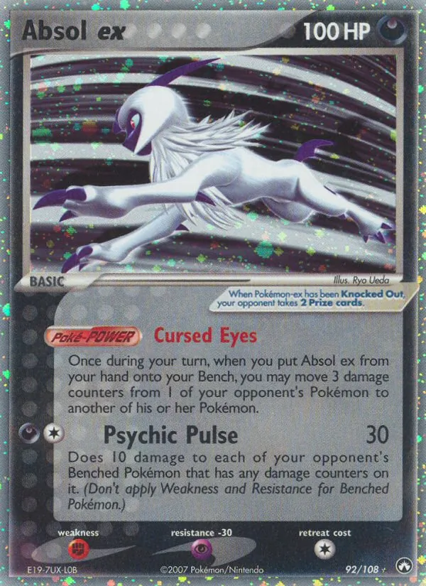 Absol-ex (EX Power Keepers #92/108)