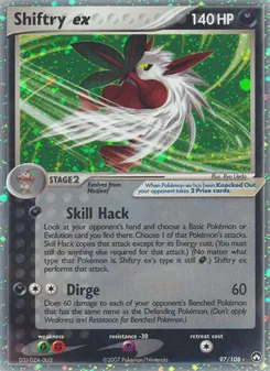 Shiftry ex (EX Power Keepers #97/108)