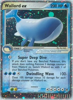 Wailord ex (EX Sandstorm #100/100)