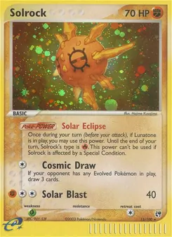 Solrock (EX Sandstorm #13/100)