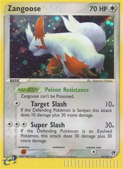 Zangoose (EX Sandstorm #14/100)