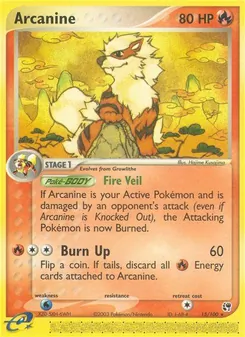 Arcanine (EX Sandstorm #15/100)