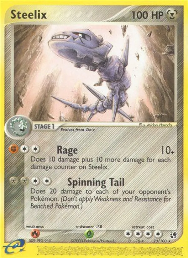 Stahlos (EX Sandstorm #23/100)