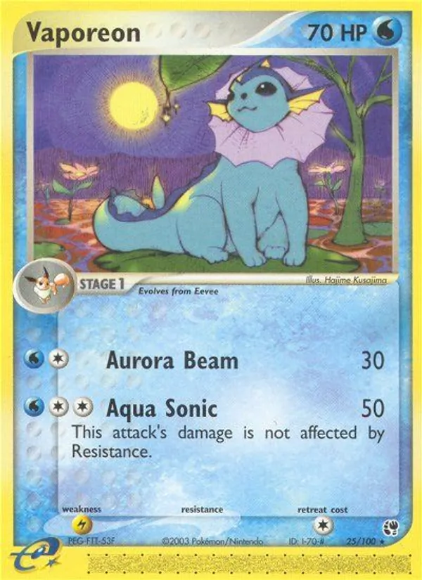 Aquana (EX Sandstorm #25/100)