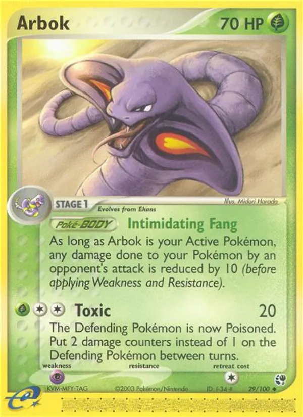 Arbok (EX Sandstorm #29/100)