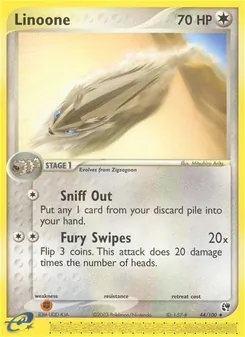 Linoone (EX Sandstorm #44/100)