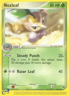 Nuzleaf (EX Sandstorm #48/100)