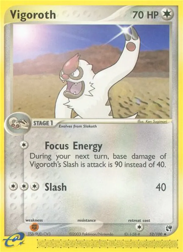 Vigoroth (EX Sandstorm #52/100)