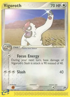 Vigoroth (EX Sandstorm #52/100)