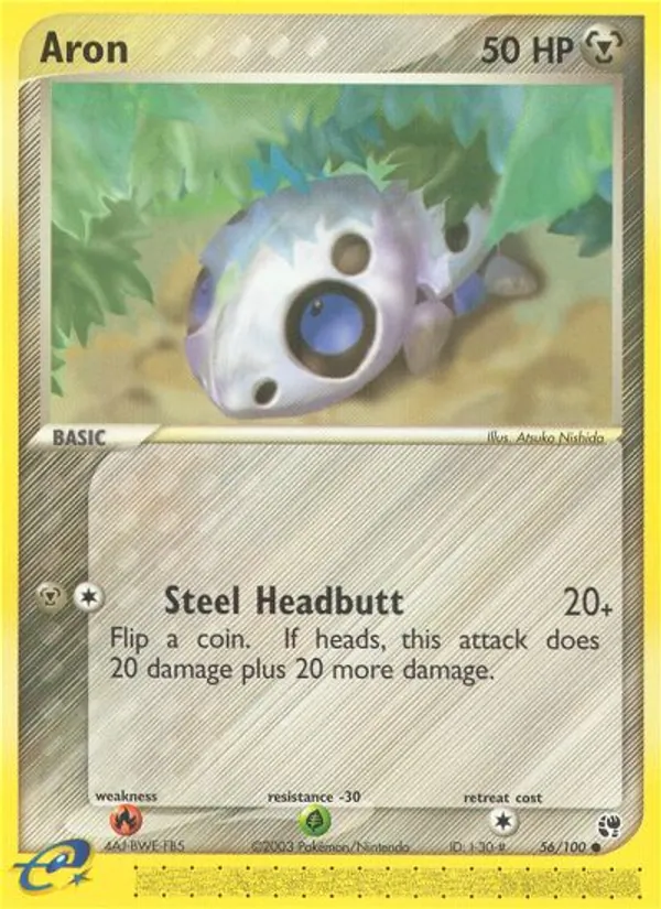 Aron (EX Sandstorm #56/100)