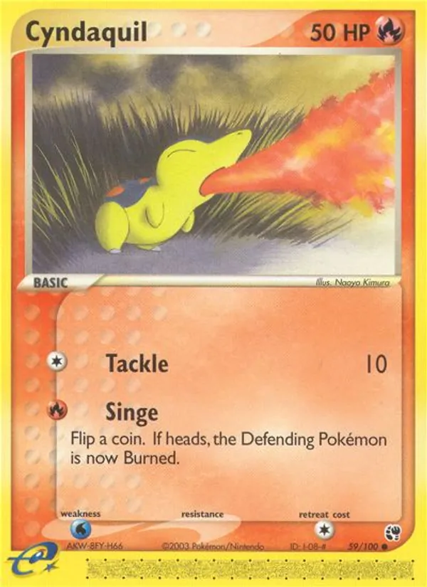 Feurigel (EX Sandstorm #59/100)