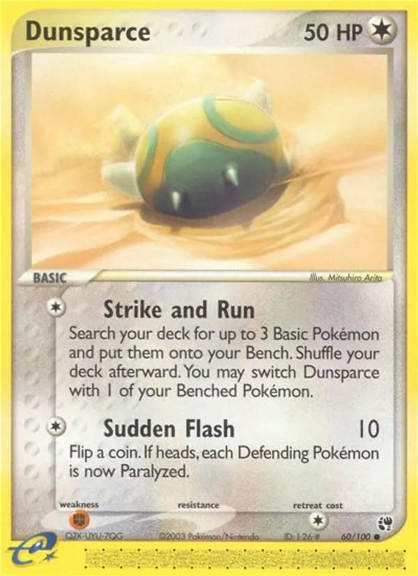 Dunsparce (EX Sandstorm #60/100)